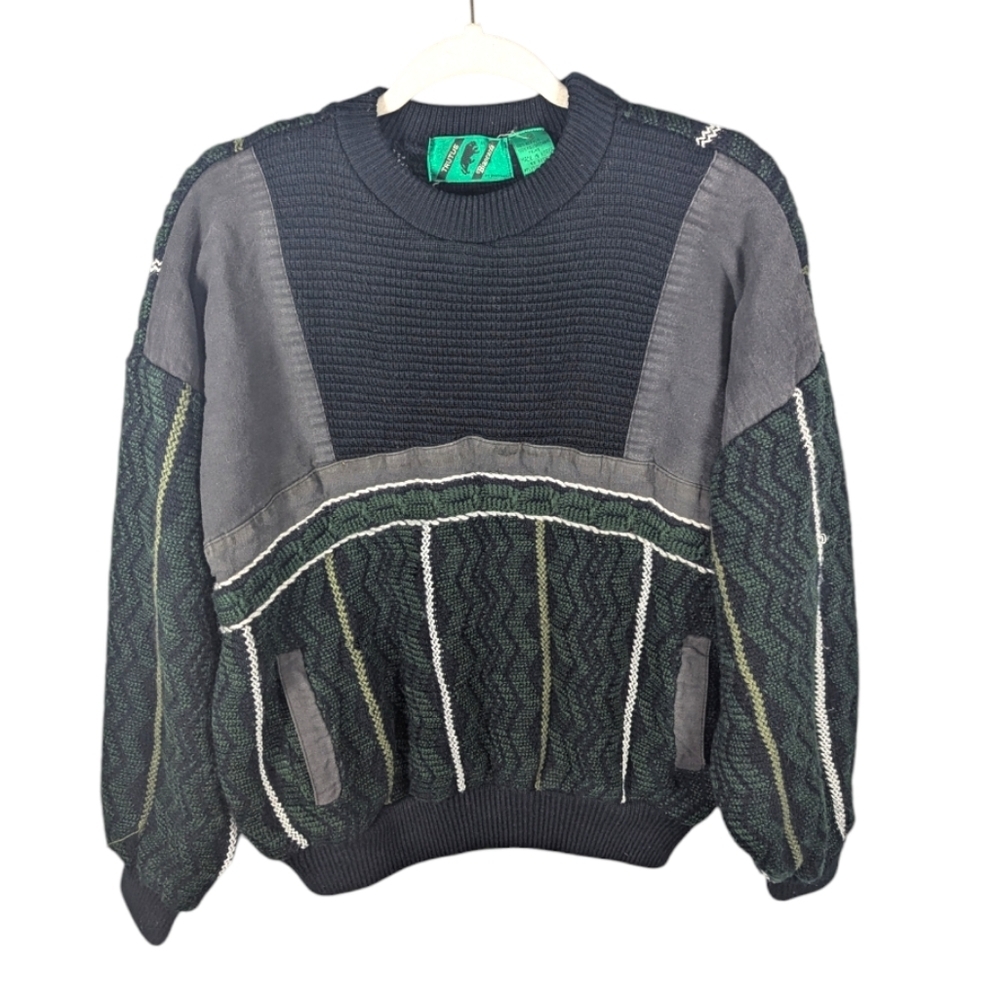 Trutus Biancarla Textured Color Block Striped Men… - image 1